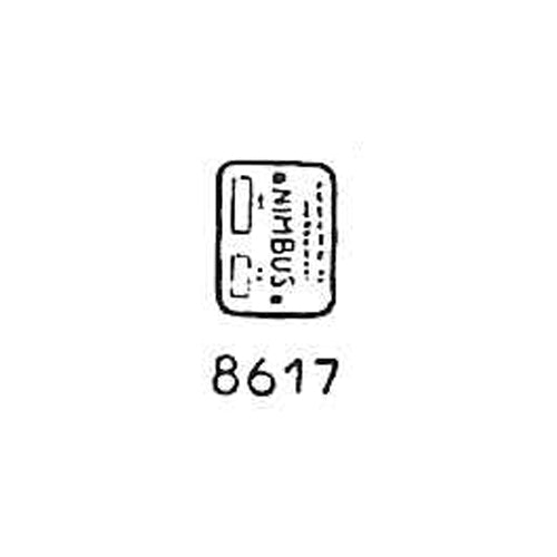 8617 - Navne og Nummerplade