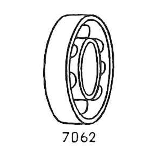 7062 - Kugleleje 25 x 62 x 17 mm