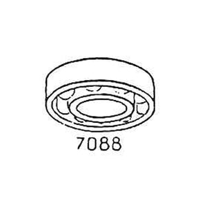7088 - Kugleleje   20 x 52 x 15 mm