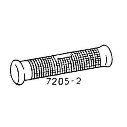 7205-1 - Gummi Håndtag Gammel model