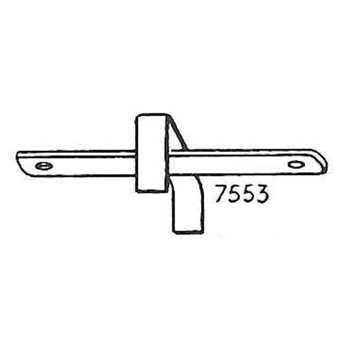 7553 - Spænde for batteri rustfri