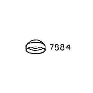 7884 - Afslyngsningsskål