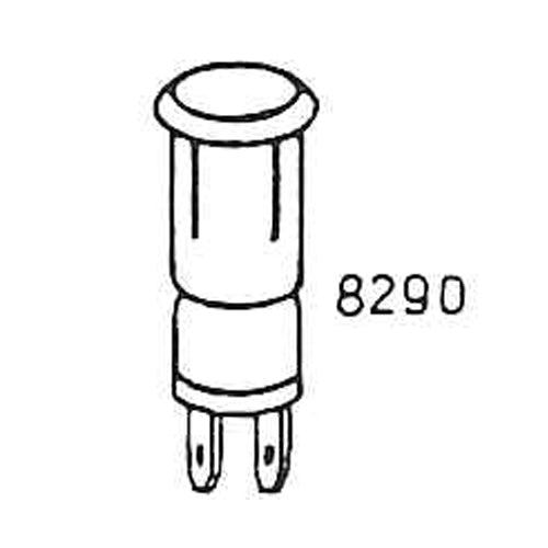 8290 - Kontrollampe Lav fortøj