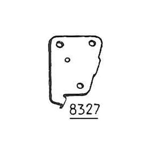 8327 - Stativplade venstre