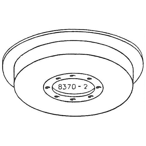 8370-2 - Bremsetromle ø 180 mm