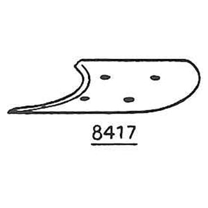8417-Lav  - Spændeplade til lav forgaffel