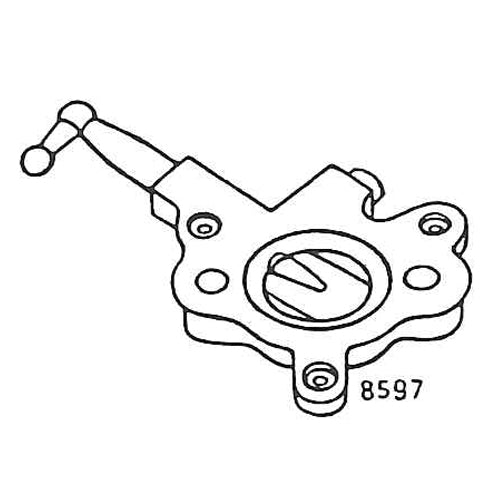 8597 - Luftspjæld brugt