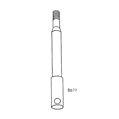 8677 - Forhjulsaksel 20 mm ø