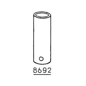 8692 - Bøsning 75 mm lang