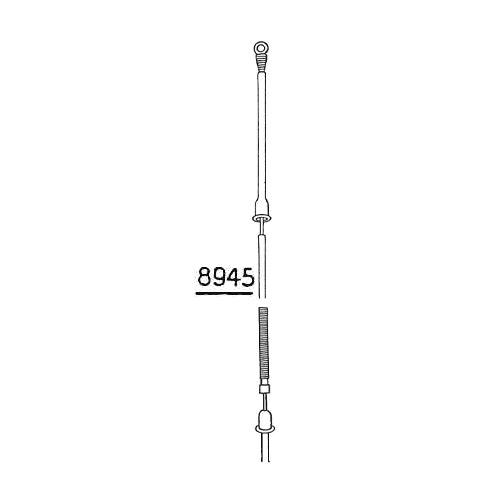 8945-L Bremsekabel til Lav forgaffel