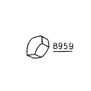 8959-1  Gummiklods Stor