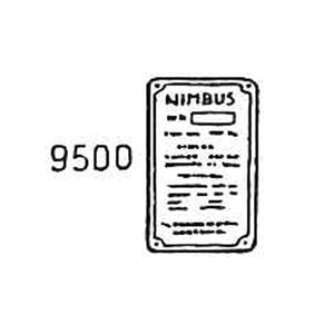 9500 - Navne og Nummerplade