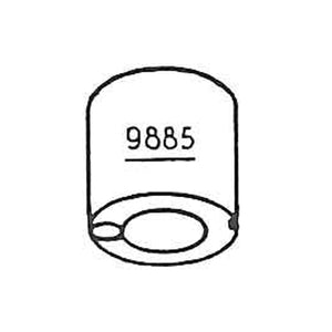 9885 - Gasstempel